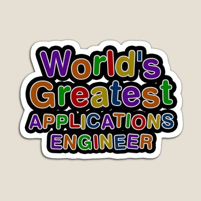 World's Greatest APPLICATIONS ENGINEER Sticker