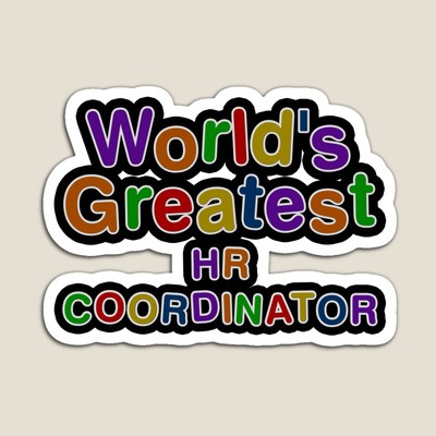 World's Greatest HR COORDINATOR Sticker