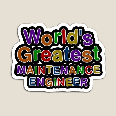 World's Greatest MAINTENANCE ENGINEER Sticker