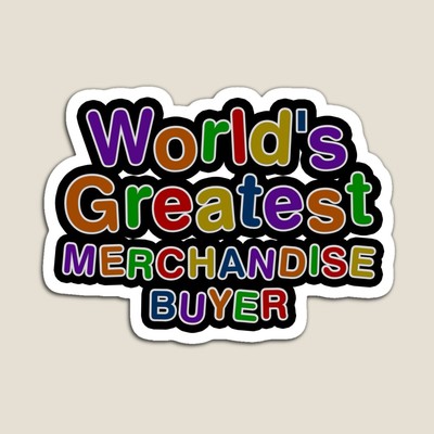 World's Greatest MERCHANDISE BUYER Sticker