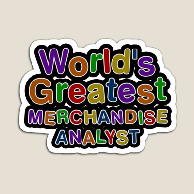 World's Greatest MERCHANDISE ANALYST Sticker