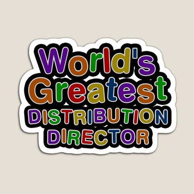 World's Greatest DISTRIBUTION DIRECTOR Sticker