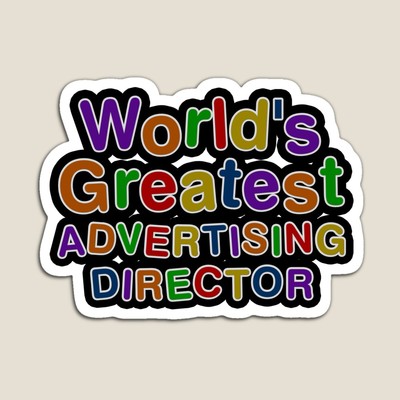 World's Greatest ADVERTISING DIRECTOR Sticker