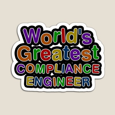 World's Greatest COMPLIANCE ENGINEER Sticker