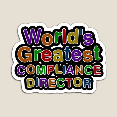 World's Greatest COMPLIANCE DIRECTOR Sticker
