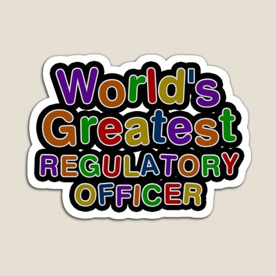 World's Greatest REGULATORY OFFICER Sticker