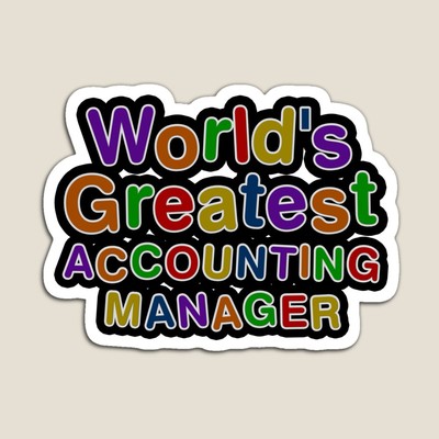 World's Greatest ACCOUNTING MANAGER Sticker