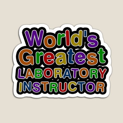 World's Greatest LABORATORY INSTRUCTOR Sticker