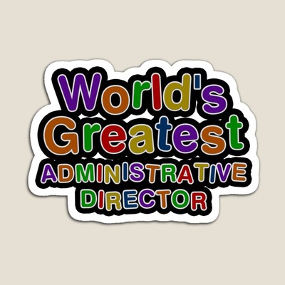 World's Greatest Administrative Director Sticker