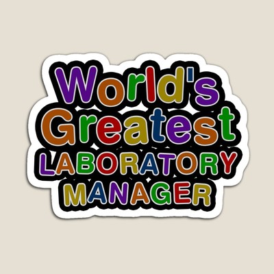 World's Greatest LABORATORY MANAGER Sticker