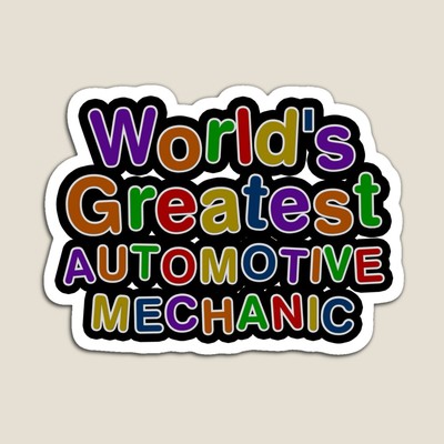 World's Greatest AUTOMOTIVE MECHANIC Sticker