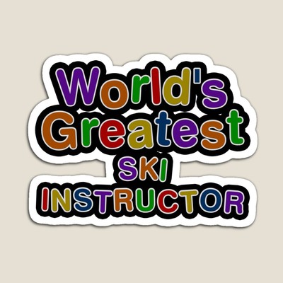 World's Greatest SKI INSTRUCTOR Sticker