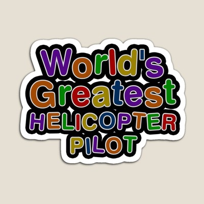 World's Greatest HELICOPTER PILOT Sticker
