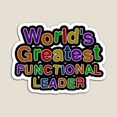 World's Greatest FUNCTIONAL LEADER Sticker
