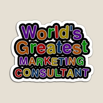 World's Greatest MARKETING CONSULTANT Sticker
