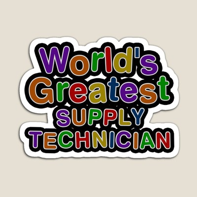 World's Greatest SUPPLY TECHNICIAN Sticker