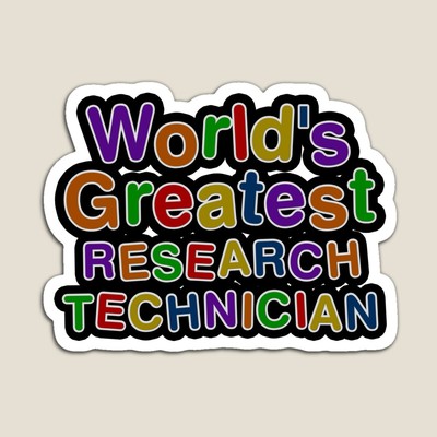 World's Greatest RESEARCH TECHNICIAN Sticker