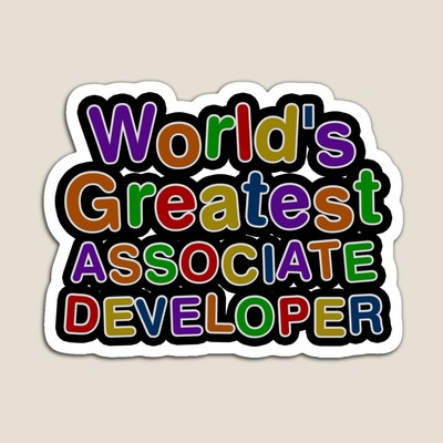 World's Greatest ASSOCIATE DEVELOPER Sticker