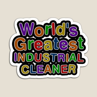 World's Greatest INDUSTRIAL CLEANER Sticker