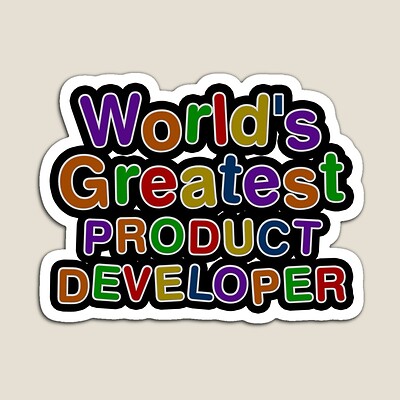 World's Greatest PRODUCT DEVELOPER Sticker