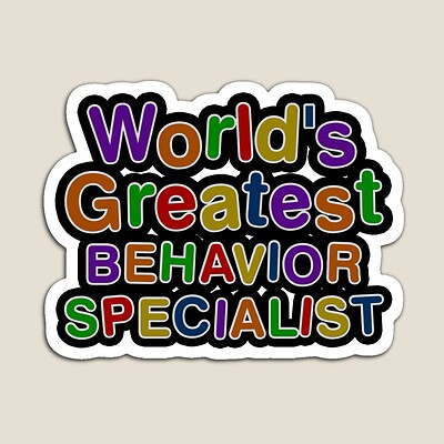 World's Greatest BEHAVIOR SPECIALIST Sticker