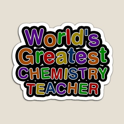 World's Greatest CHEMISTRY TEACHER Sticker