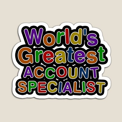 World's Greatest ACCOUNT SPECIALIST Sticker