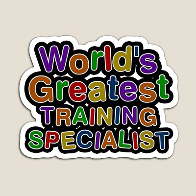 World's Greatest TRAINING SPECIALIST Sticker