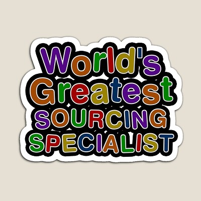 World's Greatest SOURCING SPECIALIST Sticker