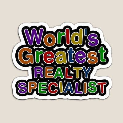 World's Greatest REALTY SPECIALIST Sticker