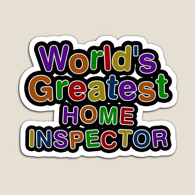 World's Greatest HOME INSPECTOR Sticker