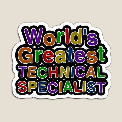 World's Greatest TECHNICAL SPECIALIST Sticker