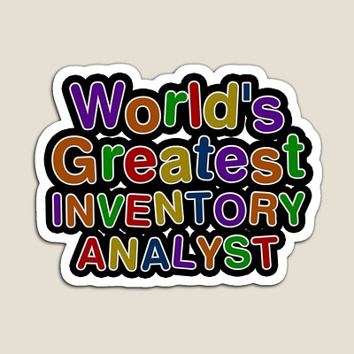 World's Greatest INVENTORY ANALYST Sticker