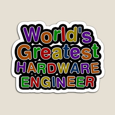 World's Greatest HARDWARE ENGINEER Sticker