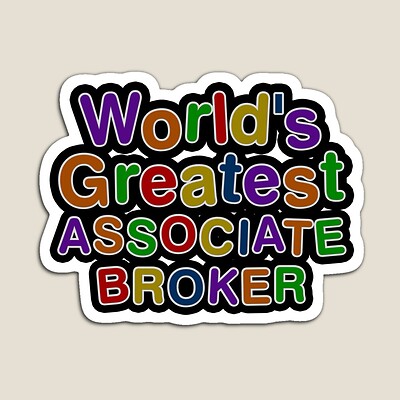 World's Greatest ASSOCIATE BROKER Sticker