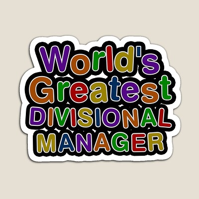 World's Greatest DIVISIONAL MANAGER Sticker