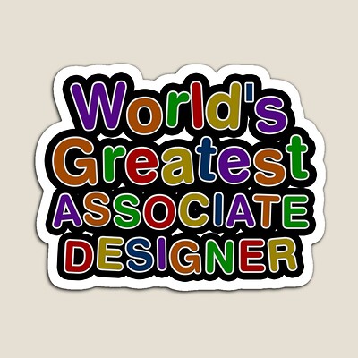 World's Greatest ASSOCIATE DESIGNER Sticker