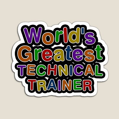 World's Greatest TECHNICAL TRAINER Sticker