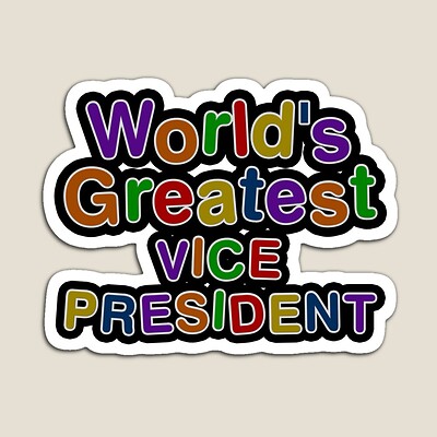 World's Greatest VICE PRESIDENT Sticker