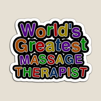 World's Greatest MASSAGE THERAPIST Sticker