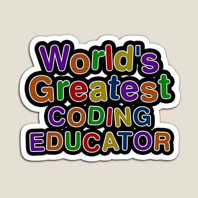 World's Greatest CODING EDUCATOR Sticker