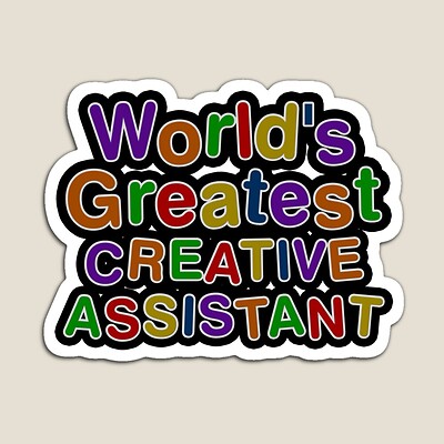World's Greatest CREATIVE ASSISTANT Sticker