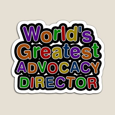 World's Greatest ADVOCACY DIRECTOR Sticker