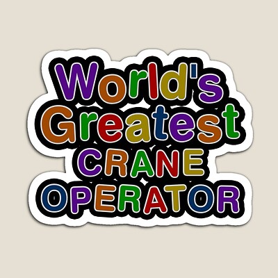 World's Greatest CRANE OPERATOR Sticker