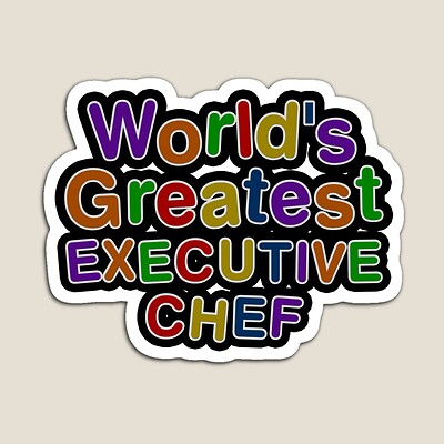 World's Greatest EXECUTIVE CHEF Sticker