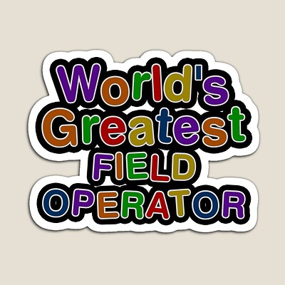 World's Greatest FIELD OPERATOR Sticker