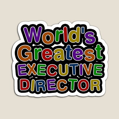 World's Greatest EXECUTIVE DIRECTOR Sticker