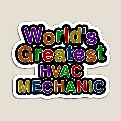 World's Greatest HVAC MECHANIC Sticker