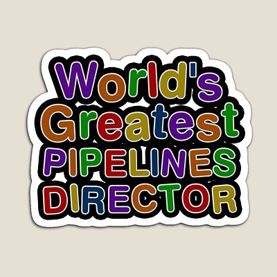 World's Greatest PIPELINES DIRECTOR Sticker