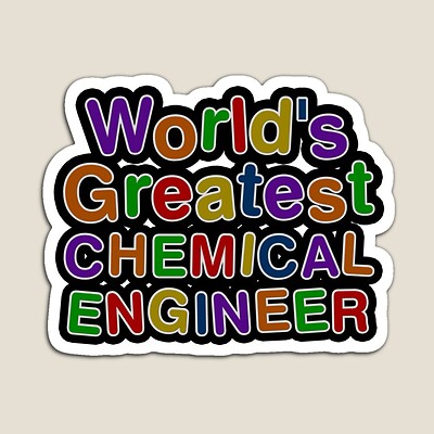 World's Greatest CHEMICAL ENGINEER Sticker